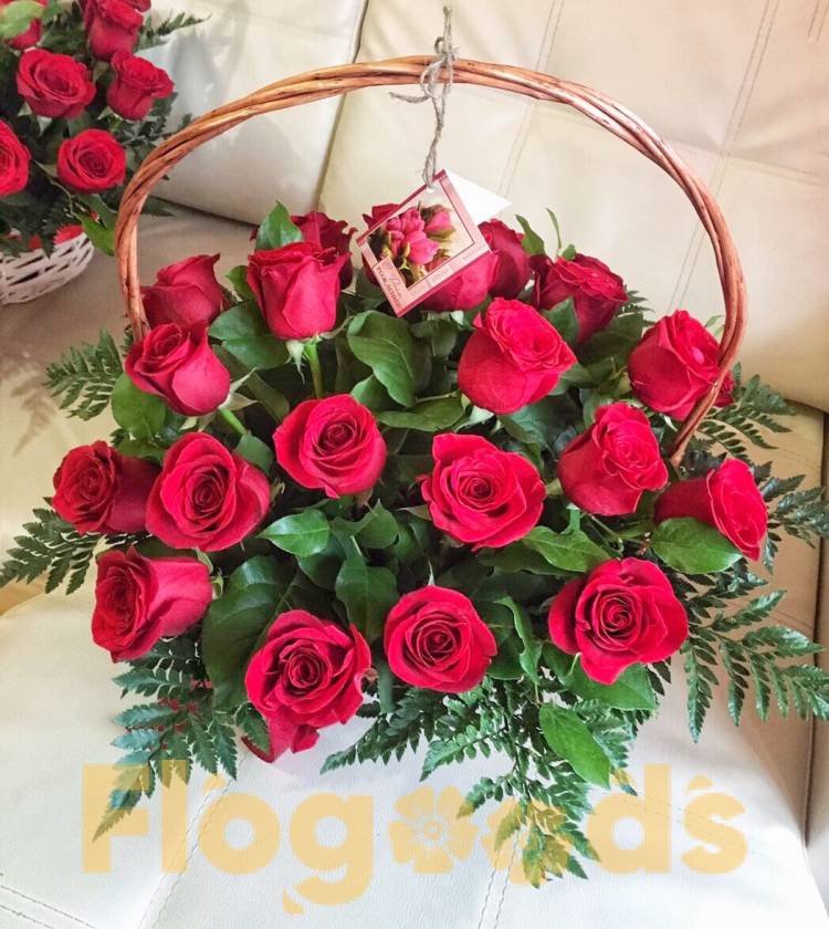 Корзина «Донна роза» за 12 314 руб.